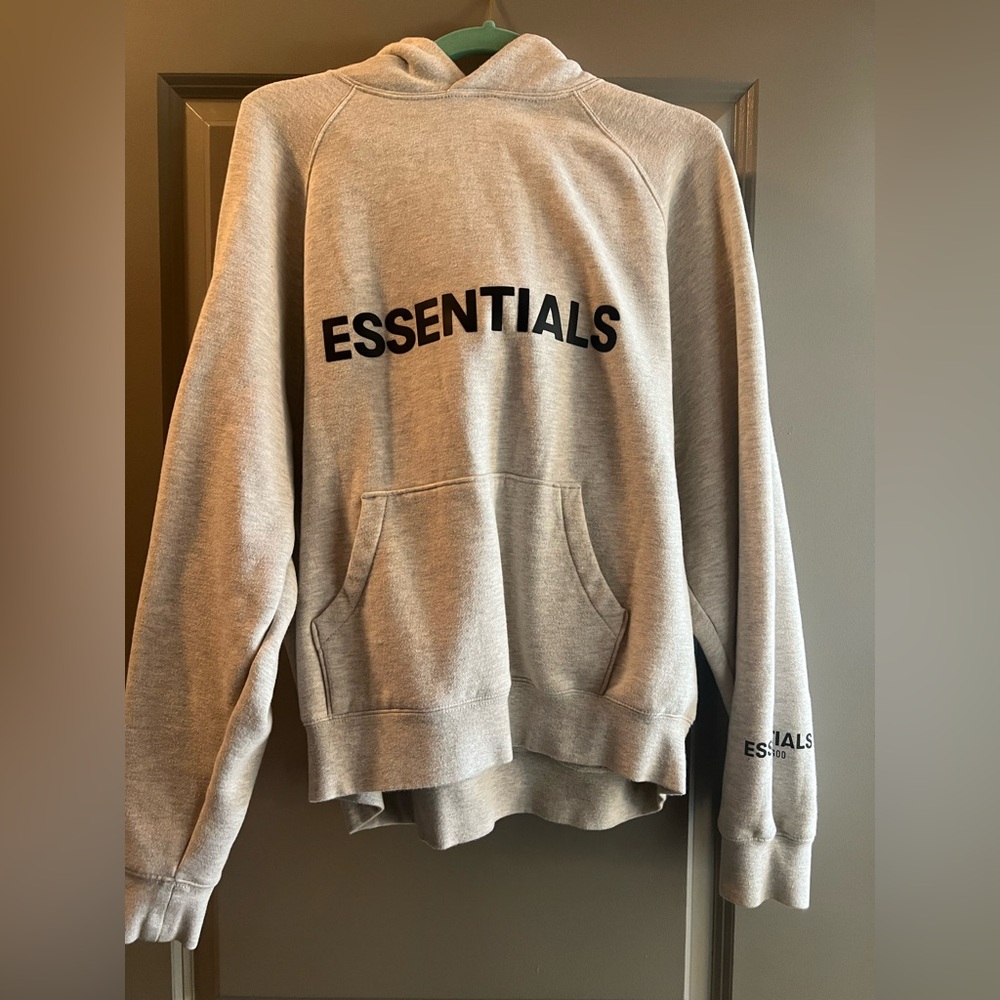 Essentials Light Gray Sweater - image 1